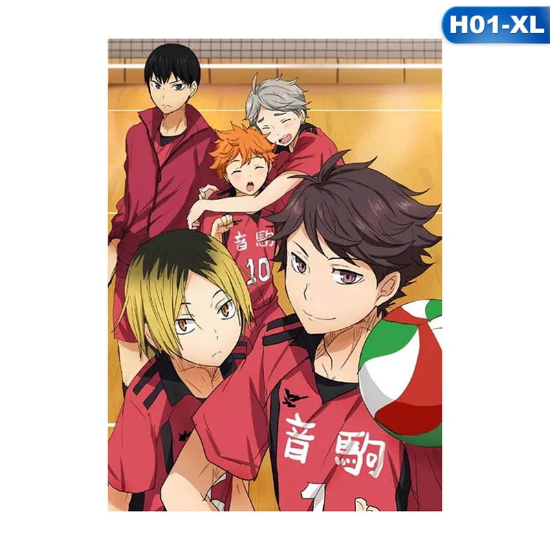 Shiyao Haikyuu Anime Volleyball Teenager Digital Painting Japanese Style Cartoon Poster Painting Anime Poster Home Decoration Walmart Com Walmart Com