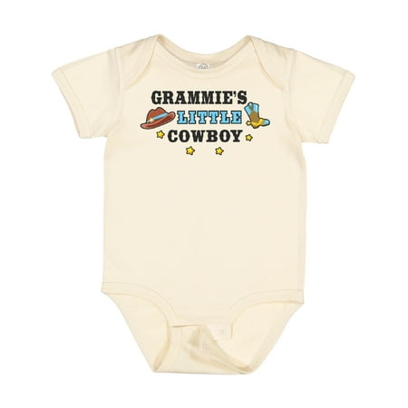 

Inktastic Grammies Little Cowboy with Cowboy Hat and Boots Gift Baby Boy Bodysuit