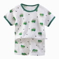 thumbnail image 4 of Gerichy Toddler Boy Summer Short Sleeve Crew Neck T-Shirt Shorts 6Pc Outfit Set Casual Soft Dailywear Clothes for Baby Boys 12 18 24 Months 2T 3T 4T Infant Kids, 4 of 7