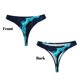 thumbnail image 3 of Fotbe Blue Marble And Gold Tanga Sin Costuras para Mujer con Estampado – Panties Invisibles, Transpirables y Cómodos para Uso Diario-Large, 3 of 6