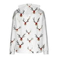 thumbnail image 6 of Enjoytime Fall Sweatshirts for Women Christmas Printed Long Sleeve Pullover Tops Casual Warm Cute Hoodies Winter Clothes 2025 White XXL, 6 of 6