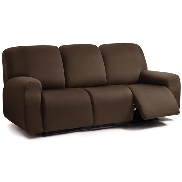 Funda para muebles ULTICOR Jacquard, sillón reclinable de 8 piezas y 3 plazas