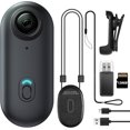 thumbnail image 1 of Meoilkolnm Mini cámara corporal 4K 128 GB, cámara corporal de acción portátil, tamaño pulgar, cámara de grabación manos libres, soporte de videocámara portátil premium en cualquier lugar para caminar, 1 of 8