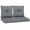 Grey, variant on Buytoshop Outdoor Waterproof Deep Seat Cushions 24 x 24 x 4 Inch, Patio Fade Resistant Replacement Seat Cushions with Handle and Remove Cover, for Outdoor Furniture,Grey