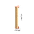 thumbnail image 3 of Cififendec Cage Mount Sisal Cat Scratching Post, 11.81"×2.36", Hanging Vertical Nail Trim Toy for Bunny Kitten Claw Sharpening Behavior Control, 3 of 5