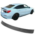 thumbnail image 2 of Ikon Motorsports Rear Roof Window Spoiler Wing Added on Bodykit Replacement Compatible with 2022-2025 Honda Civic Sedan IKON Style CF - Carbon Fiber, 2 of 9
