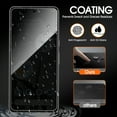 thumbnail image 3 of Zonyee 3 Pack Privacy Screen Protector Compatible for Google Pixel 7 - 6.3 inch, Anti-Spy Tempered Glass Film, Scratch Resistant,Easy Install, Bubble-Free, 3 of 8