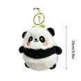 thumbnail image 2 of Plush Panda Keychain Stuffed Animal Soft Kawaii Keyring Pendant for Car Keys Backpacks Bags, Cute Mini Doll Keychain Accessories, Birthday Gifts for Her Him Adults Friends Girls Boys Christmas, 2 of 6