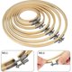 thumbnail image 4 of Juego de aros de bordado de 14 Uds., anillo de aro cruzado circular de bambú de 3,2 pulgadas a 10,2 pulgadas, Compatible con bordado y C, 4 of 5