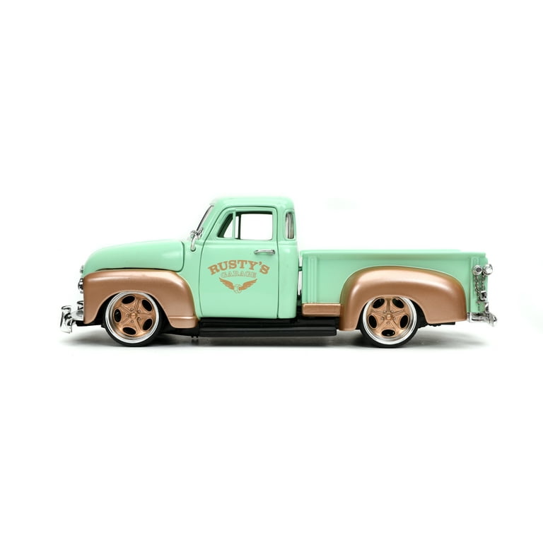 1:24 Just Trucks 1951 Chevy Pickup (Green) - Walmart.com