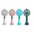 thumbnail image 2 of Atomizer Fan Water Spray Misting Cooling Fan USB Rechargeable Humidifier Moisturizing Device, White, 2 of 7