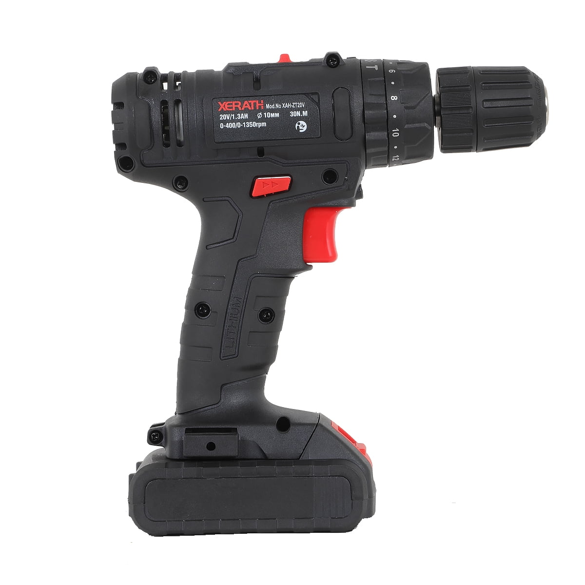 XERATH 20V Max Cordless Drill Driver, 0-1500 RPM