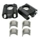 thumbnail image 1 of Elevadores de manillar genéricos para motocicleta, adaptador de manillar, fácil de instalar, ergonómico. Negro, 1 of 9