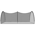 thumbnail image 2 of vidaXL Baseball Batting Cage Net Black 500x400x250 cm Polyester, 2 of 5