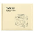 TACKLIFE 2 in 1 Laser tape measure (metric and imperial)