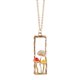 thumbnail image 5 of Collar de cadena de clavícula con forma de hongo YONGSHENG colgante de oro para mujeres y niñas, 5 of 5