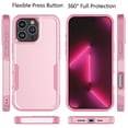 thumbnail image 6 of iPhone 16 Pro Max Case, 2 in 1 Phone Case for iPhone 16 Pro Max 6.9 inch ,Takfox Shockproof Protection Heavy Duty Armor Hard Plastic & Rubber Rugged Bumper Cover- Rose Gold, 6 of 8