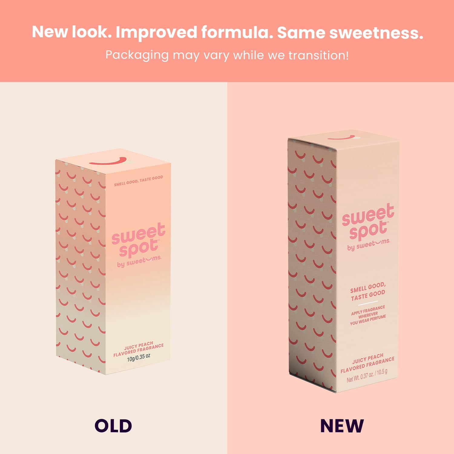 Sweetums Sweet Spot Juicy Peach Pleasure Fragrance Stick, 1 Count