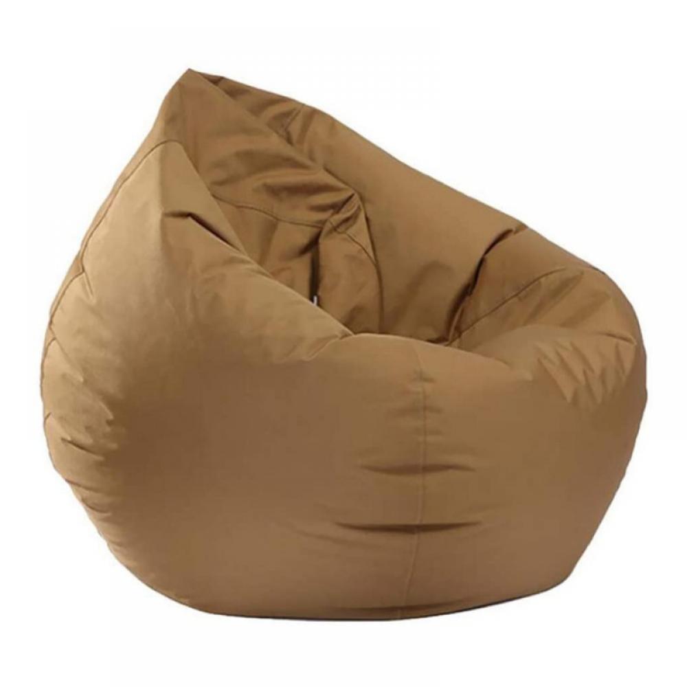 Unfilled Drop-shaped Sofa Cover Lazy Couch Sofa Chair Floor Tatami Mat Accessory Giant 5' Memory Foam Furniture Bean Bag - Big Sofa with Soft Micro Fiber Cover - image 1 of 3
