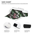 thumbnail image 2 of KLL Sport Sun Visor Hats Ball Caps Empty Top Baseball Sun Cap for Men Women-Lilies Flowers, 2 of 6