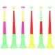 thumbnail image 1 of ColoMX 6pcs trompeta de fútbol fabricante de ruido de juguete de juguete fútbol bocina de juguete Telescópico de vítores, 1 of 7