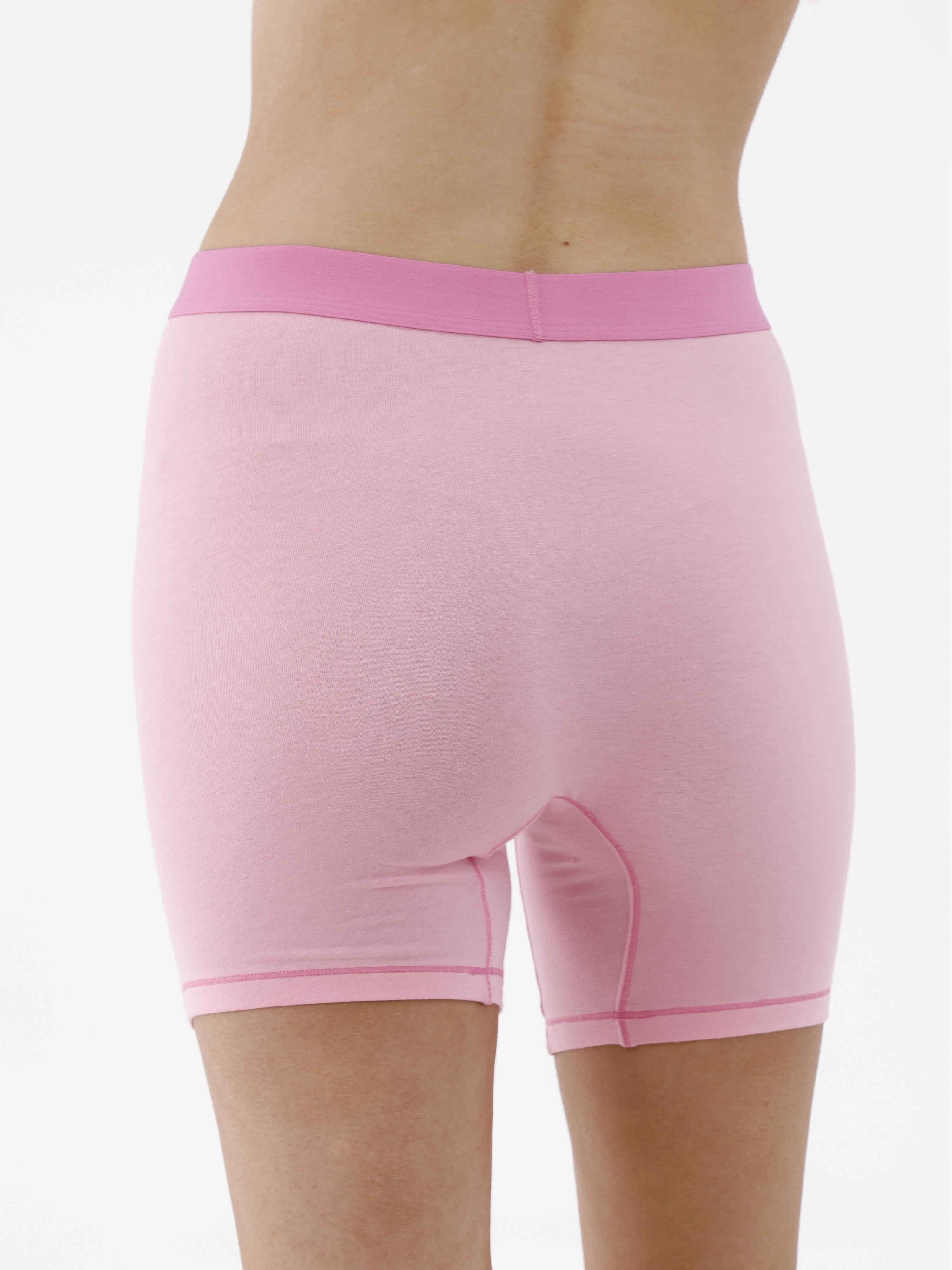 No Boundaries Cotton Stretch Ribbed Boxer Short Panties, Women's XS-XXXL