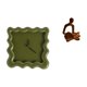 thumbnail image 1 of Reloj de pared cuadrado silencioso, adorno colgante preciso para baño, , cocina, estudio, figura humana, pensador abstracto, estatua artí, 1 of 8