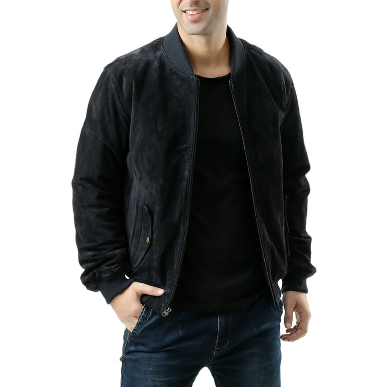 Big and tall store suede jacket