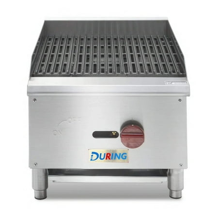 During D-CB-16S 16" Gas Countertop Radiant Charbroiler - 1 Burner, 30,000 BTU