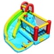 thumbnail image 2 of Costway Tobogán Acuático Inflable Casa de Rebote con Pared de Escalada Aro de Baloncesto 325 x 310 x 225 cm, 2 of 9