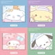 thumbnail image 2 of Funda de cuero PU para licencia de conducir de coche con dibujos animados de Sanrio Mymelody Cinnamoroll, soporte para documentos de conducción de coche de anime kawaii, 2 of 5