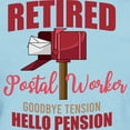 thumbnail image 3 of CafePress - Retired Postal Worker Funny Postman Hello T Shirt - Women's Classic T-Shirt, 3 of 4