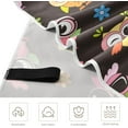 thumbnail image 2 of GZHJMY Cute Colorful Owls Beach Towel Super Soft Microfiber Sand Free Beach Towels, Oversized Camping Pool Towel, Lightweight, Breathable & Quick Dry Towels, 31x71in Bathroom Towels, 2 of 7
