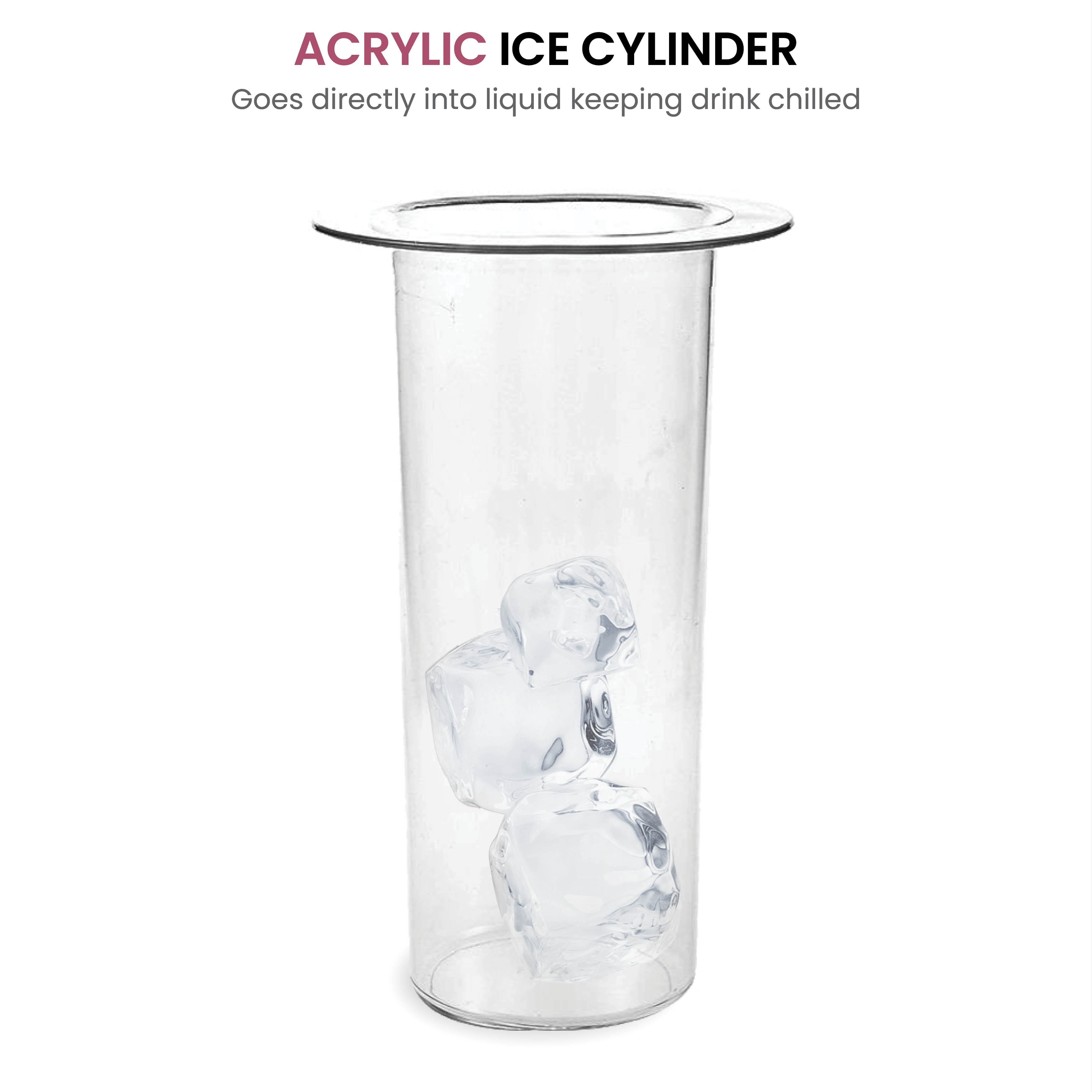 US$ 25.98 - 1 Gallon Glass Beverage Dispenser with Ice Cylinder