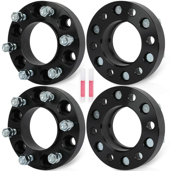 ECCPP 6x5.5 to 6x5.5 Hubcentric Wheel Spacers 1.25 inch 6x139.7mm 6 lug Fit for Toyota Tundra 2022-2023 for Lexus LX600 2022-2023 with Studs 14x1.5 Centric Bore 95.1mm-4PCS