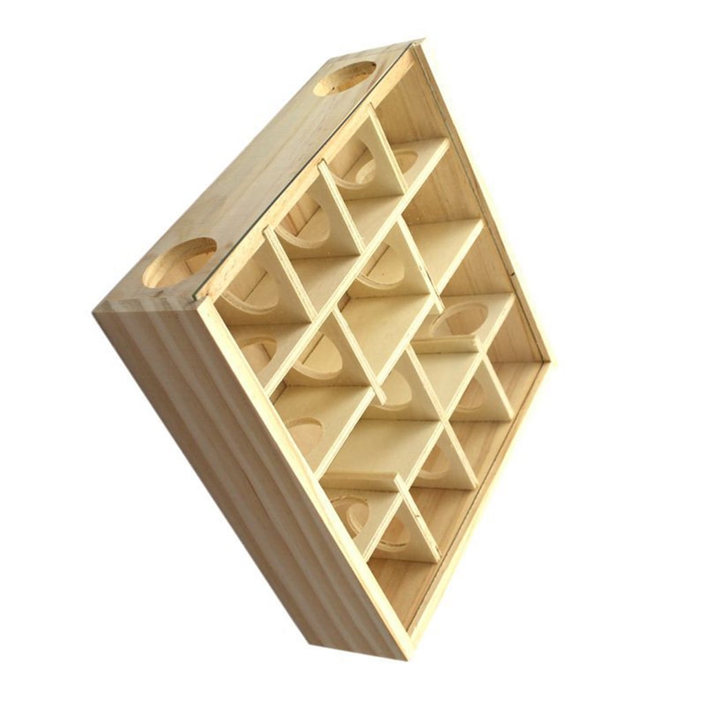 YWMJZEU Small Pet Activity Sport Hamster Toys Maze Tunnel Rat Mouse Wooden Funny Toy