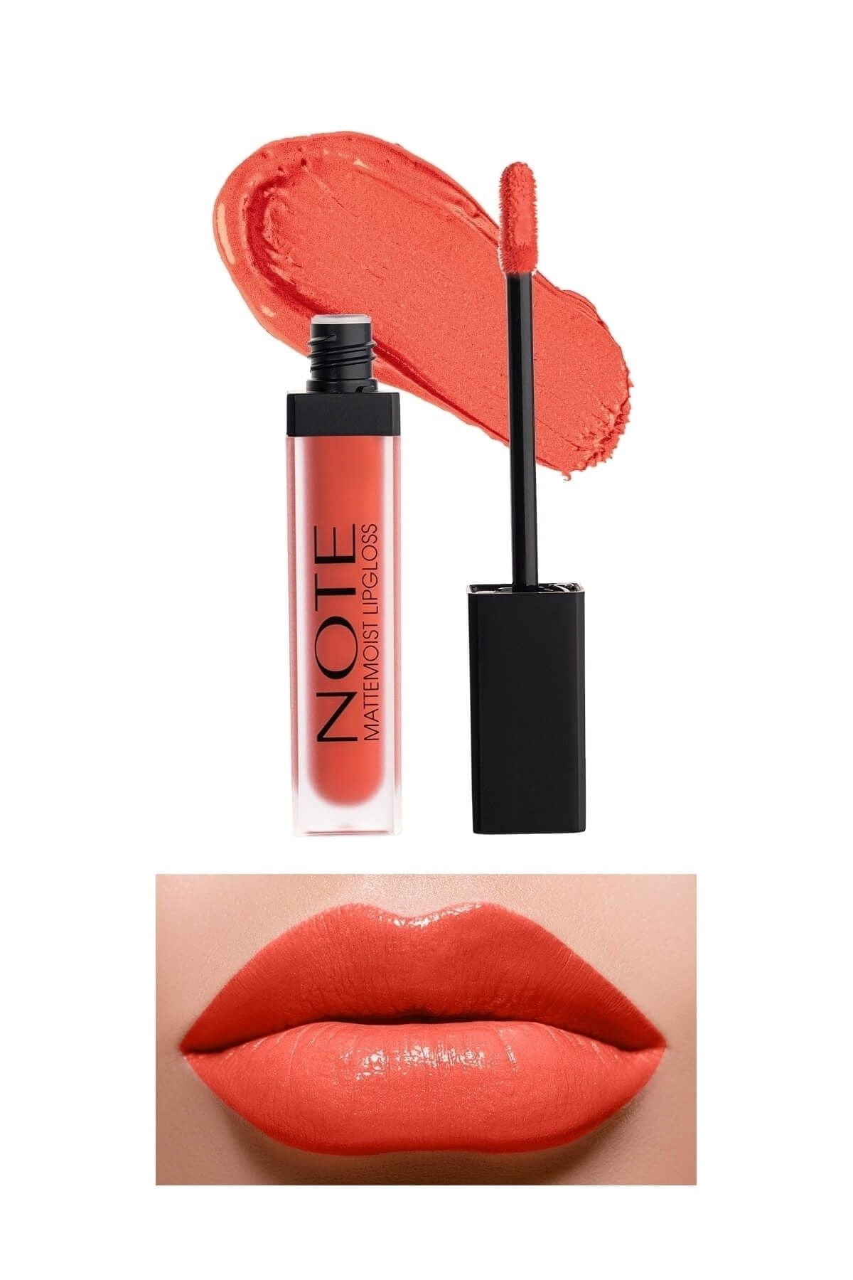 Note Cosmetics MatteMoist Lipgloss - Color : 405 - First Kiss