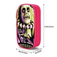 thumbnail image 6 of Beetlejuice Beetlejuice Big Capacity Pencil Case, Aesthetic Pen Pouch Storage Bag, Office Supplies Organizer, Pen Cases Pencil Bag with Multiple Compartments, 6 of 8