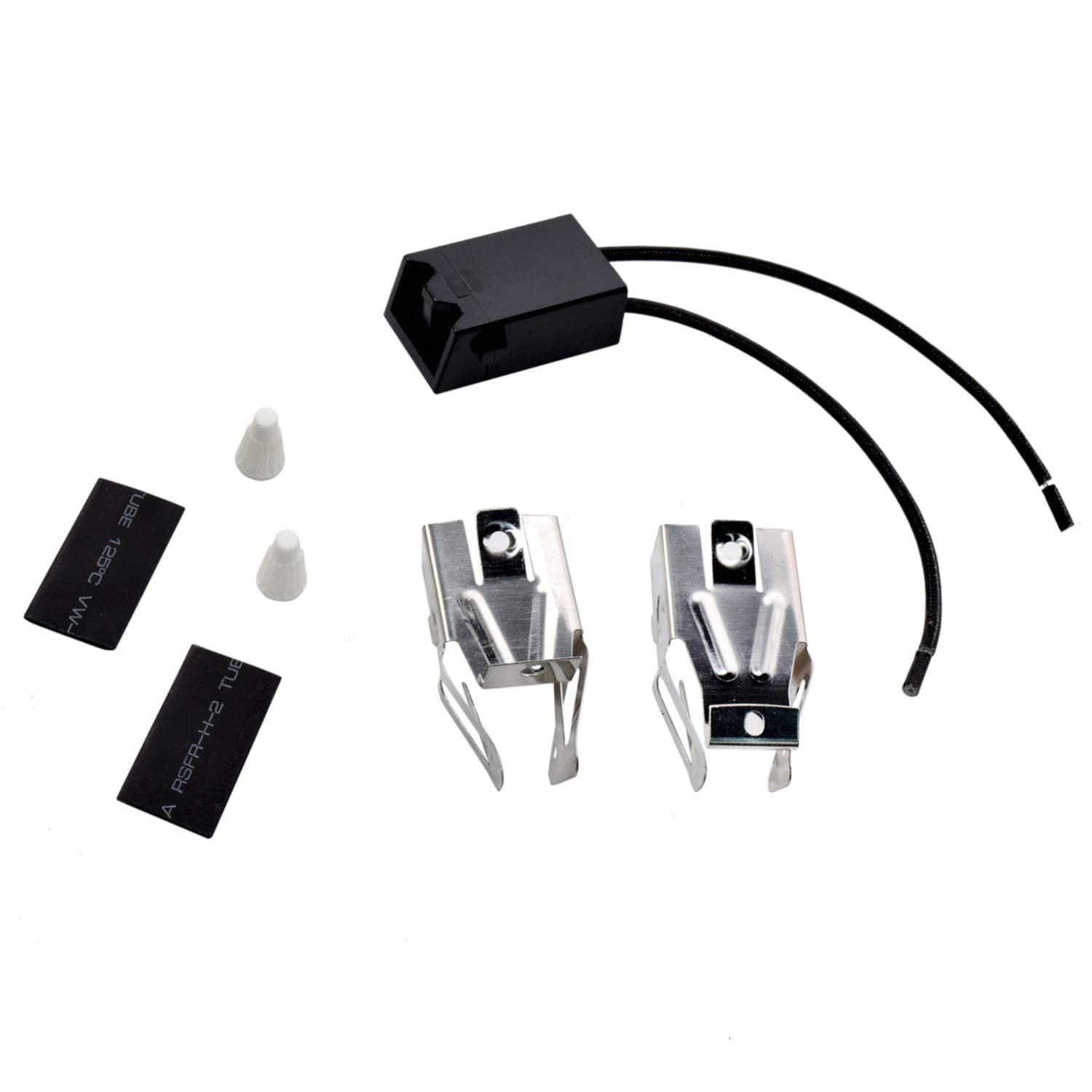 14200233 14200040 Top Burner Ceramic Receptacle Kit Compatible with Whirlpool RR117C Replaces W10841094 