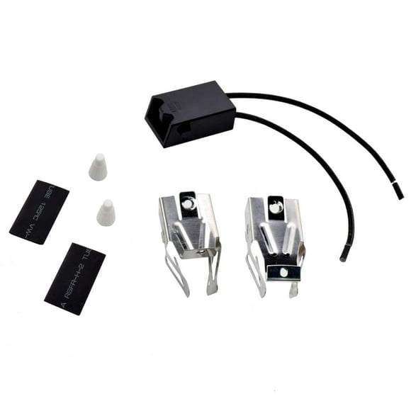 HQRP Range Top Burner Receptacle Kit Replacement for Roper C3357^0 D5257X0 D5757*0 F5907W0 F5908W0 F7107*1 F7108W0 F7907W0 F7908W0 FEP320BL0 FES370VW0 S5007W0 Oven Stove