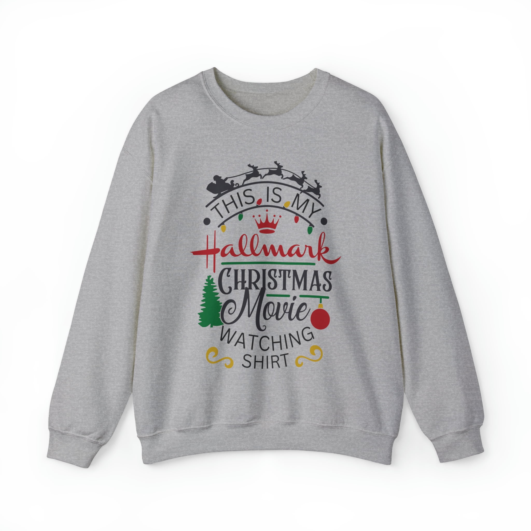 Hallmark christmas movie store watching sweatshirt