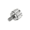 thumbnail image 4 of Unique Bargains 4pcs Ronde Tête Plate Moleté Pouce M2.5x4mm Main Serrage Vis Filetées Boulons de Bouton pour Vernier Étriers, 4 of 5