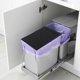 thumbnail image 1 of FUTUREORYY Cubierta Para Bote De Basura De Acero Inoxidable Con Puerta Abatible Para Uso En Gabinete, 1 of 8