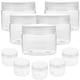 thumbnail image 1 of 10pcs Clear Storage Boxes Sealing PET Candy Containers Household Sealed Holders, 1 of 4