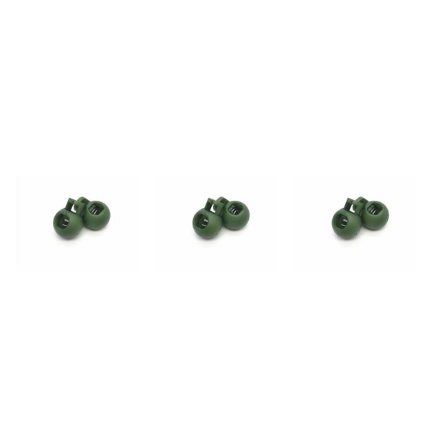 Inteprter 2 uds tapones de cordón bloqueo extremo palancas ajuste costura apriete cerraduras cuerda cierre ropa deportiva botón verde militar Type1 NO1 Inteprter CBP476474