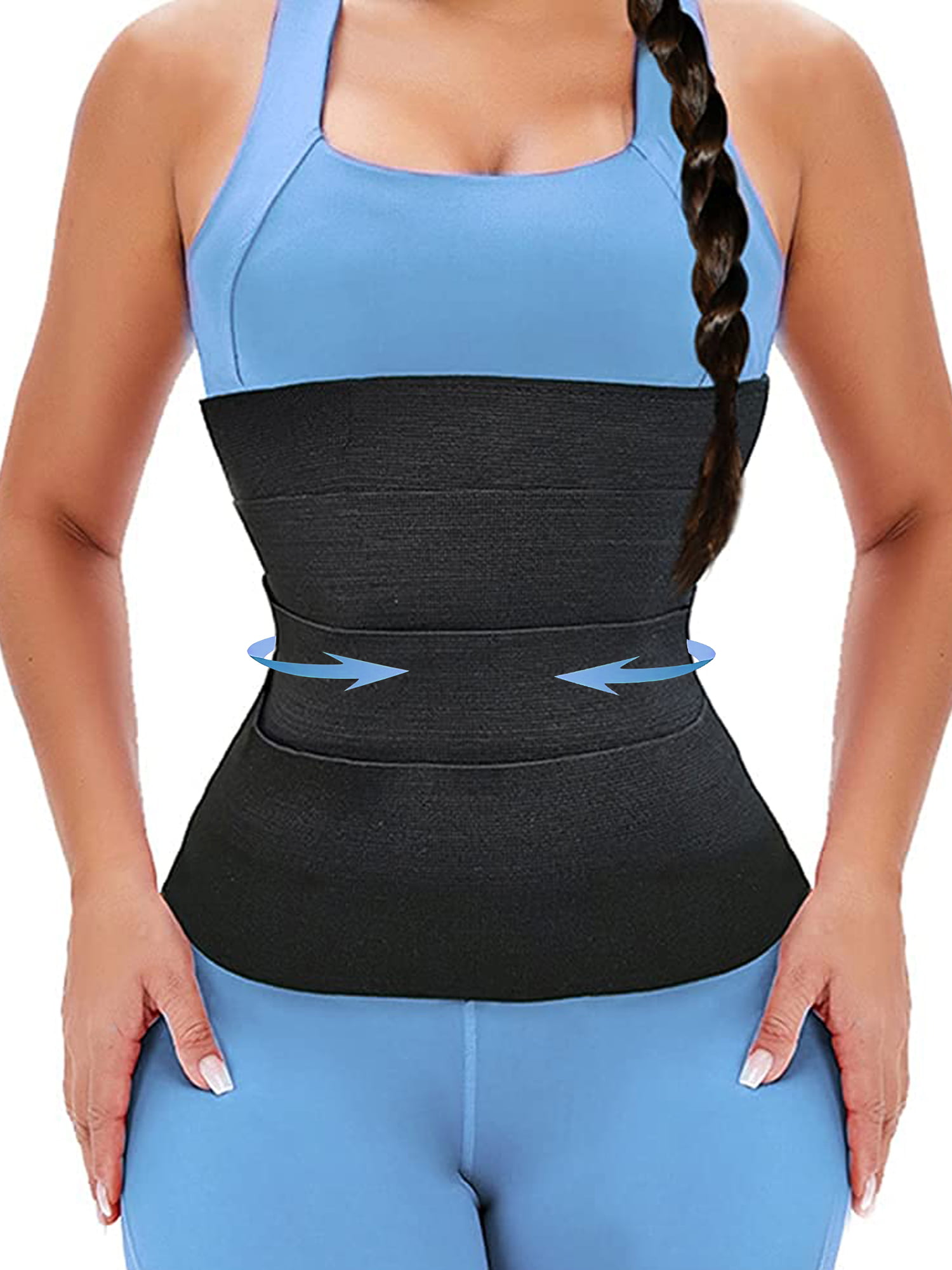 Invisible Wrap No Waist Allowed Body Wrap Women Slimming Back Support Belt Fajas 