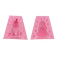thumbnail image 4 of Molde de de silicona para fondant, decoración de pasteles, herramienta de molde para hornear pasteles de azúcar Zulema fabricación de moldes de elefante de silicona, 4 of 8