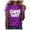 Purple, variant on HCYSFG Womens Sequin Graphic T Shirts Crewneck Short Sleeve Sparkle Detail Loose Fit Casual Everyday Tees Summer Tops