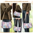 thumbnail image 4 of FORMRS Womens Shoulder Bag with Chain Strap Clutch Purse Cute Tote Handbag, Watercolor Marble Pattern, 4 of 7