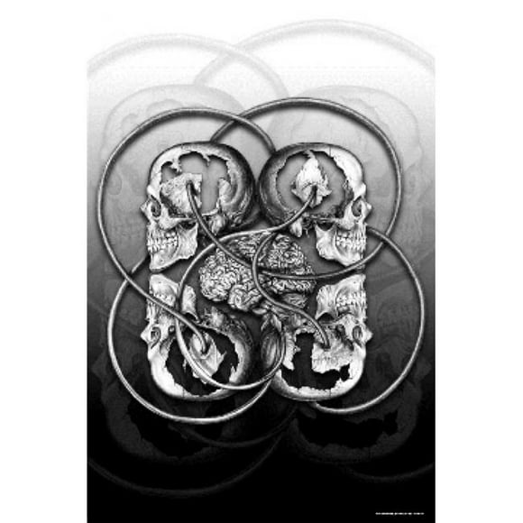 Posterazzi SCO3226 Mike Duran Skulls Tool Poster Print - 24 x 36 in.